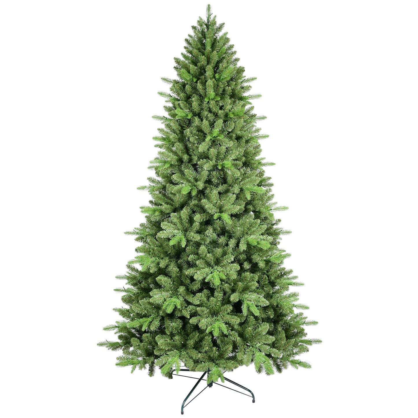 Bringstar 6ft Unlit Artificial Christmas Tree，Green Spruce Xmas Tree，Premium Memory Wire Hinged Xmas Tree with 1156 PE/PVC Realistic Branch Tips for Holiday