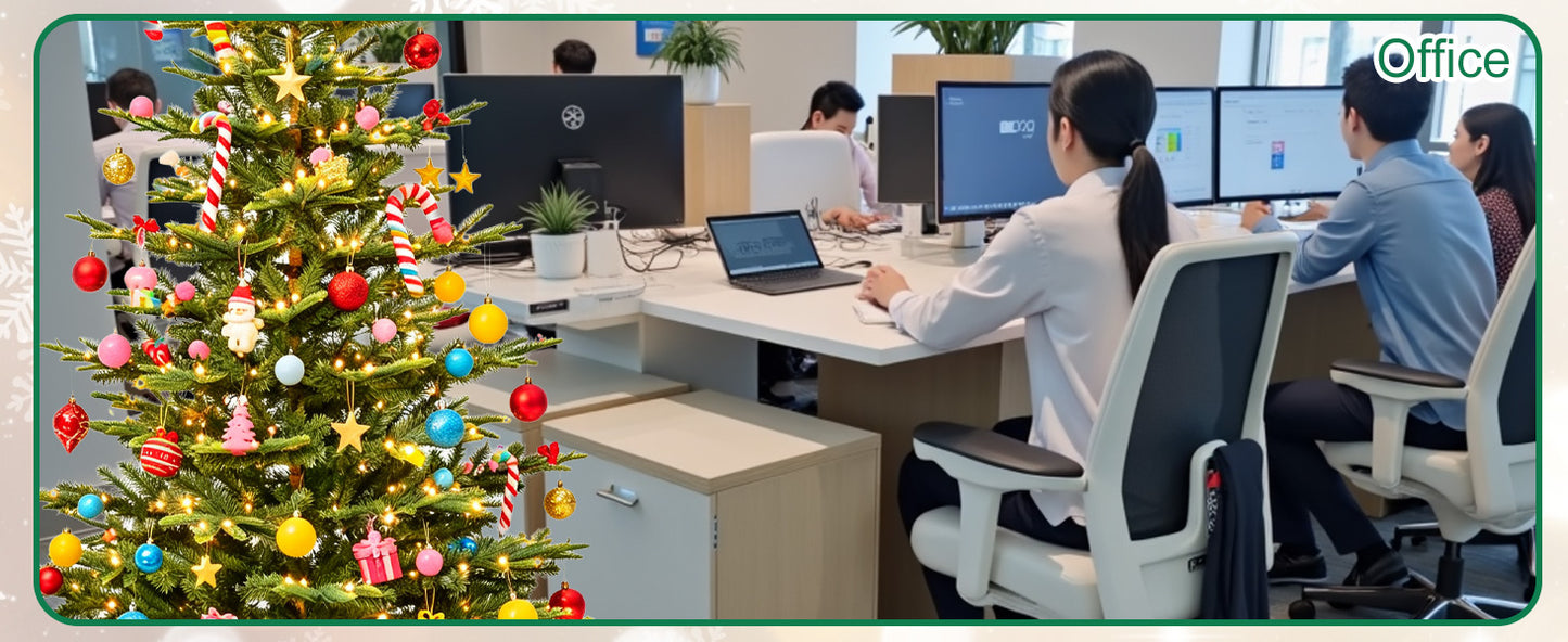 Bringstar 6Ft Prelit Christmas Tree, Premium Artificial Tree with 814 Realistic PE&PVC Mixed Tips, 400 Warm Lights